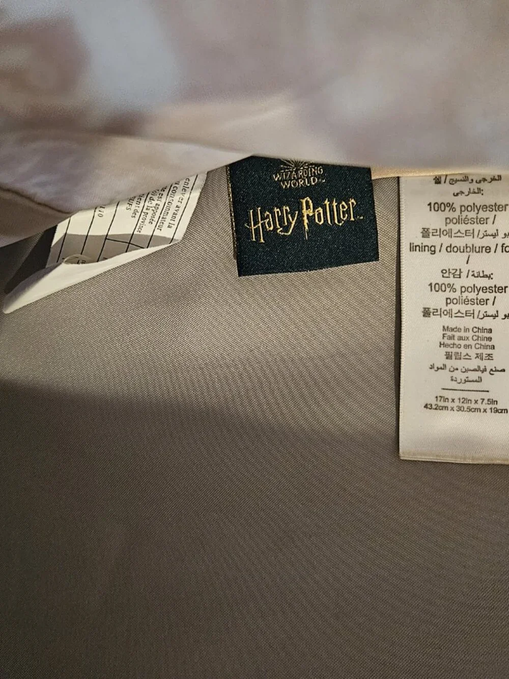 Pottery Barn Teen Harry Potter Burgundy Backpack Hedwig Hippogriffs Patronuses